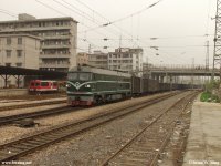 DF4B-3550 with a northbound goods train.