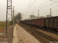 DF4B-3550 accelerating the train out of Tangxi.