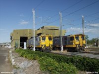 Electric traction at Callemondah shed.