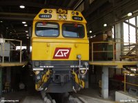 Diesel-Electric traction in the shed.