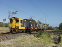 Southbound Sunlander passenger train.