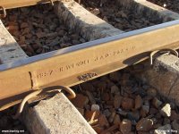 Rail markings.