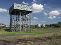 Water tank.