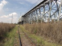 Coal stage track on the north side.