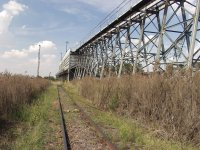 Coal stage track on the north side.