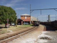 East end of shed complex, north side.