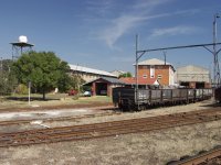 Looking at East end of shed.