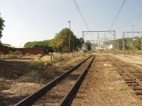 Yard lead tracks.