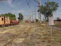 East end of yard.