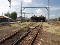 West end of long shed .