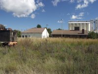 Grass lot looking toward silo.