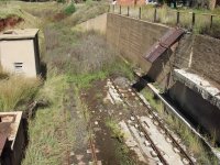 Coaling pit up close.