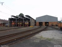 The north side of the shed.