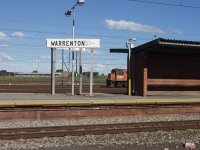 Warrenton station sign.